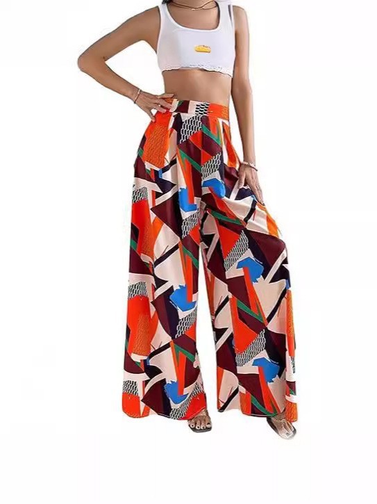 Women's Printed Fashionable Casual Pants