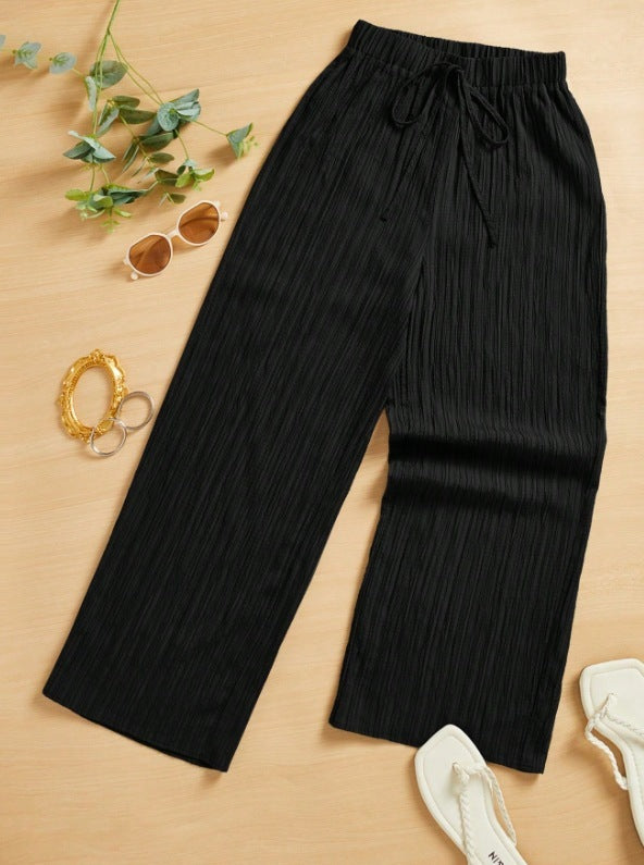 High Waist Slimming Cool Thin Casual Pants