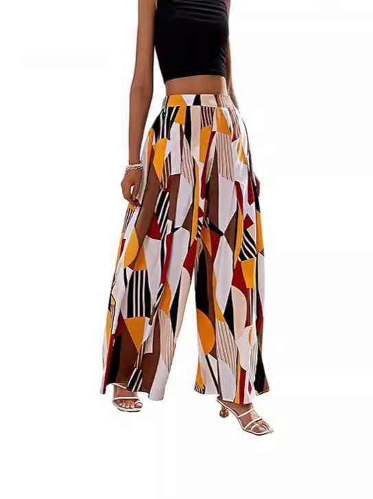 Women's Printed Fashionable Casual Pants