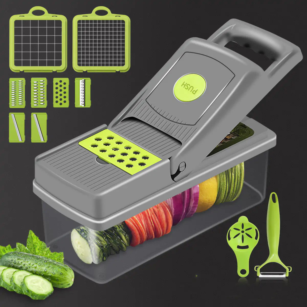 Multifunctional Veggie Grater Dicer